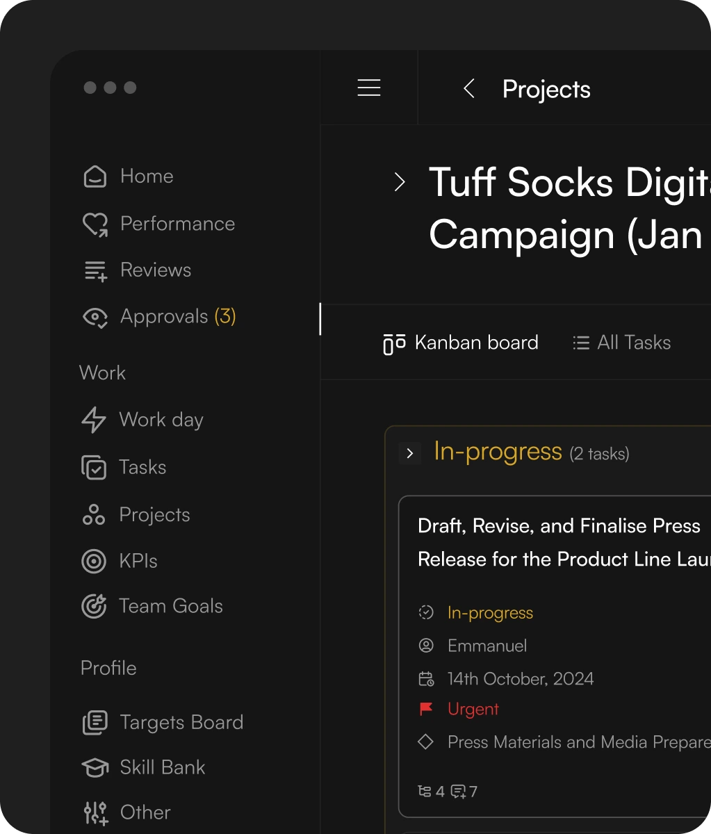 make it easy for your team to organise tasks and projects preview